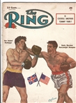 1955 The Ring Magazine - Don Cockell vs. Rocky Marciano Cover