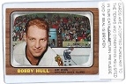 1966 Bobby Hull (HOF) O-Pee-Chee Hockey Card