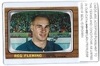 1966 Reg Fleming (NY Rangers) O-Pee-Chee Hockey Card