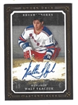 2008- 09 Walt Tkaczuk (NY Rangers) Autographed Upper Deck Hockey Card