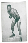 C. 1940s Gene Burton Boxing Exhibit Card