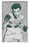 C. 1940s Terry Young Boxing Exhibit Card