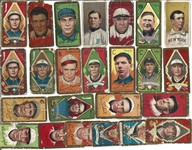 1909 - 1911 T206 & T205 Tobacco Card Lot of (24) with HOFers