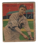 1934 Ted Lyons (HOF) Diamond Stars Baseball Card