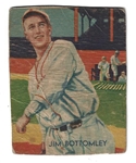 1934 Jim Bottomley (HOF) Diamond Stars Baseball Card