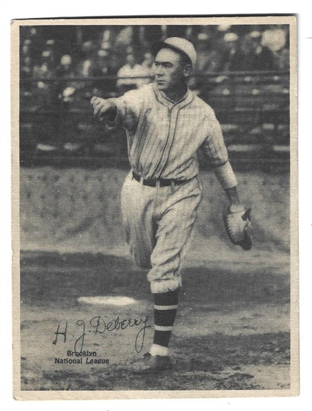 1929 Kashin Publications - Deberry (Brooklyn - NL) Card