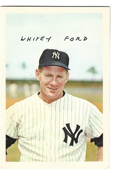 1966 Dexter Press - Whitey Ford (HOF) - Postcard