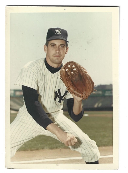 1960's Dooley Womack (NY Yankees) Fan Generated Color Photo