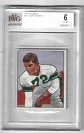 1950 Bowman Earl Murray (Baltimore Colts) Football Card Beckett Graded 6