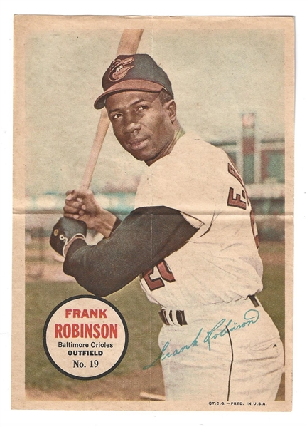 1967 Topps Pin-Ups -Frank Robinson (HOF)