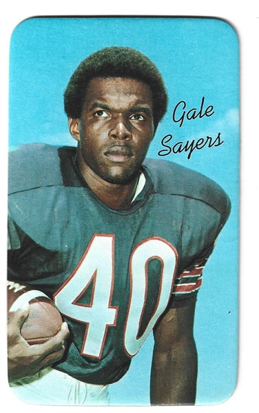 1970 Topps Super Card - Gale Sayers (HOF) - High Grade