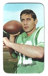 1970 Topps Football Super Card - Joe Namath (HOF) 