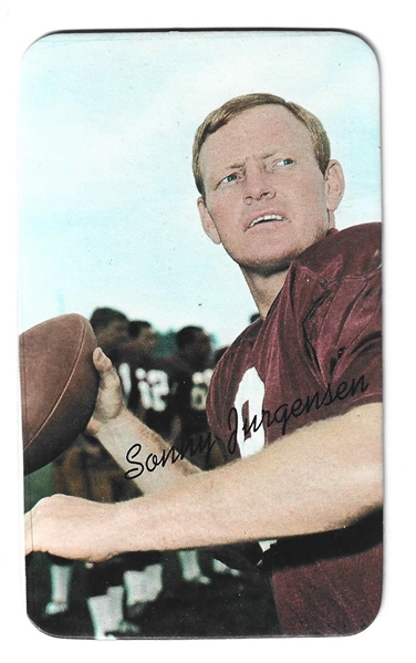 1970 Topps Football Super Card - Sonny Jurgensen (HOF)