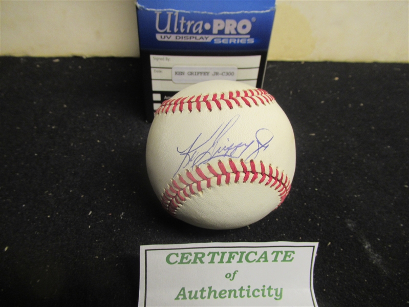 Ken Griffey, Jr. (HOF) Autographed OAL Baseball 