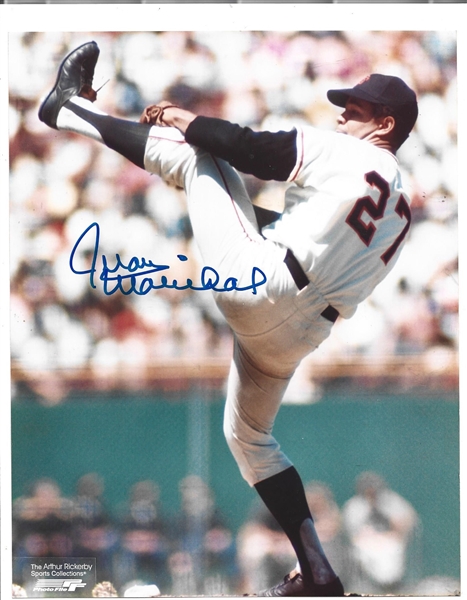 Juan Marichal (HOF) Autographed 8 x 10 Color Photo