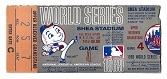 1969 World Series (NY Mets vs. Baltimore O's) Game #4 Ticket at Shea Stadium