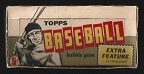 1961 Topps Empty Wax Display Box - Rock Solid