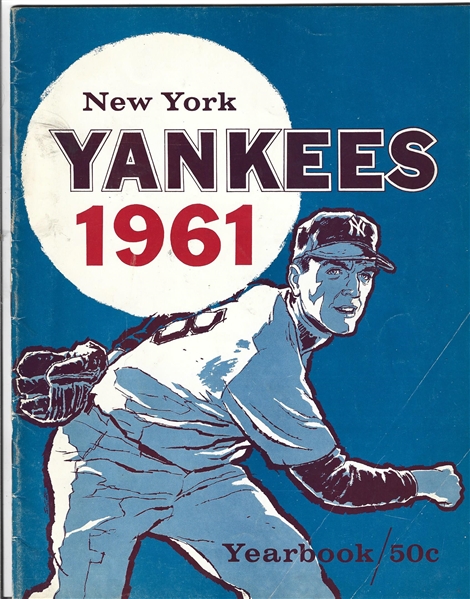 1961 NY Yankees Jay Edition Yearbook 