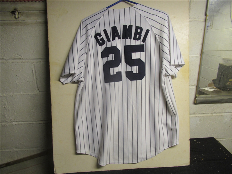 Jason Giambi (NY Yankees) Russell Athletic Wear Jersey