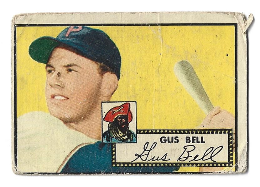 1952 Topps - Gus Bell (Pittsburgh Pirates) - Baseball Card