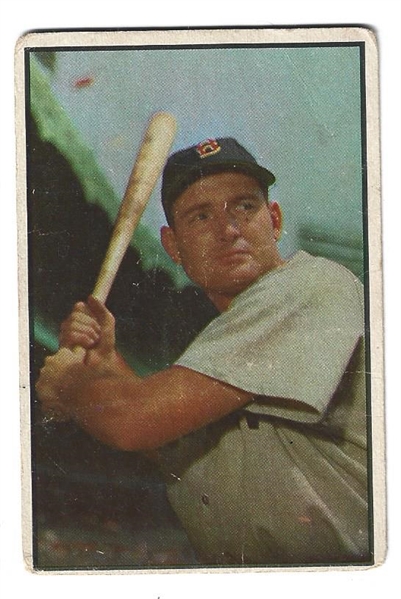 1953 Bowman Color - George Kell (HOF) - Baseball Card