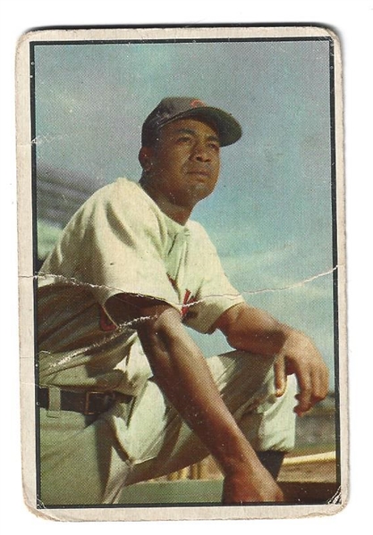 1953 Bowman Color - Larry Doby (HOF) - Baseball Card