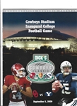 2009 Cowboys Stadium Inaugural College Football Game - Oklahoma vs BYU (9/5/09) - Official Program 