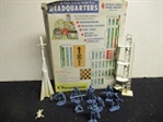 C. 1961 Cape Cheerios Rocket Launch Die Cut Cereal Box Offer with Accessories