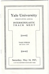 1927 Yale 25th Anniversary Interscholastic Track & Field Meet Program