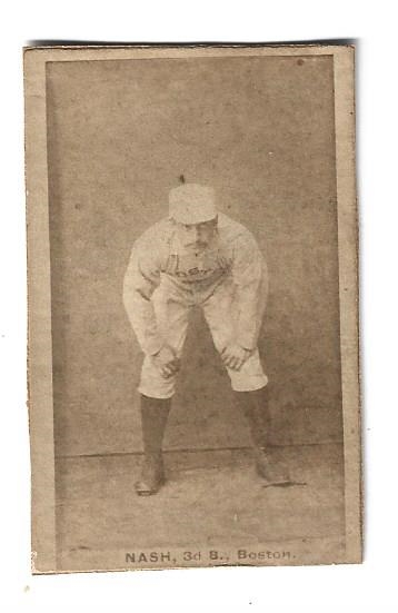 1887 Old Judge N172 Billy Nash Tobacco Card