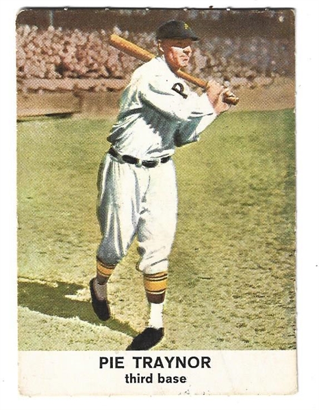 1961 Harold Pie Traynor Golden Press Baseball Card