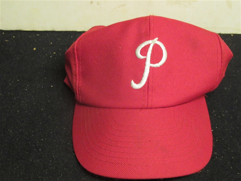 1964 Style Philadelphia Phillies Store Model Hat Signed by Jack Baldschun