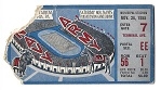 1955 Army vs. Navy College Football Ticket