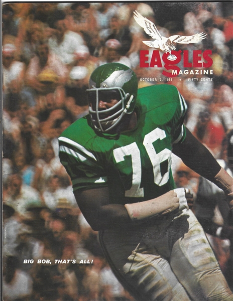 1966 Philadelphia Eagles (NFL) vs. St. Louis Cardinals Official Program
