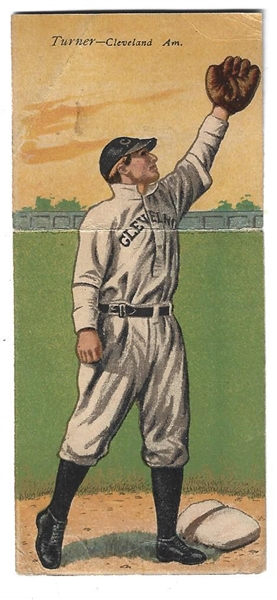 1911 T201 Mecca Double Folder - Turner & Stovall - Tobacco Card