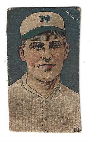 1920's Pep Young Baseball Strip Card