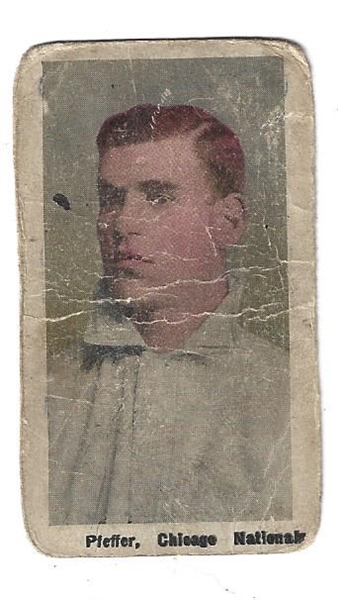 1910 - 11 Sporting Life M116 - Pfeffer (Chicago Nationals) Baseball Card