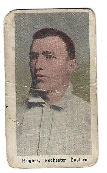 1910 - 11 Sporting Life M116 - Hughes (Rochester Eastern) - Baseball Card