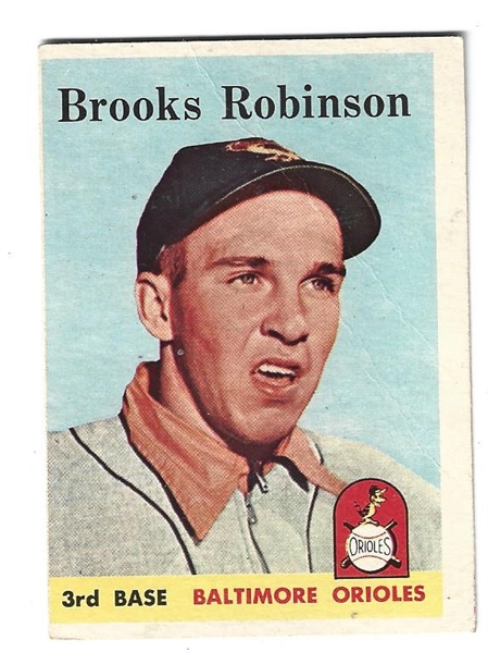1958 Brooks Robinson (HOF) Topps Baseball Card