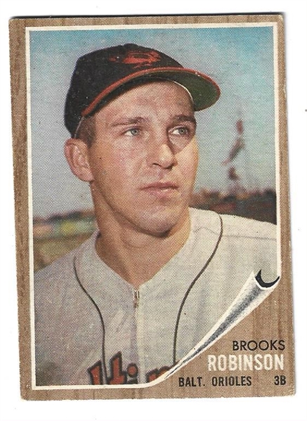 1962 Brooks Robinson (HOF) Topps Baseball Card