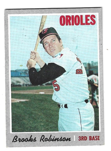 1970 Brooks Robinson (HOF) Topps Baseball Card