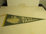 1950's NY Yankees Full Size Uncle Sam In Yankee Stadium Pennant
