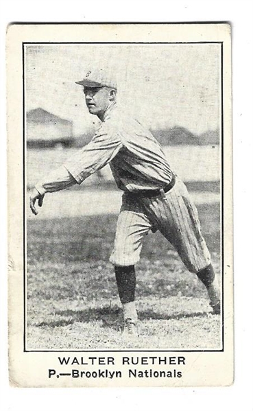 1921 Walter Dutch Ruether American Caramel (E121) Baseball Card