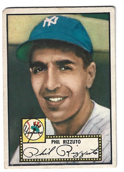 1952 Phil Rizzuto (HOF) Topps Baseball Card