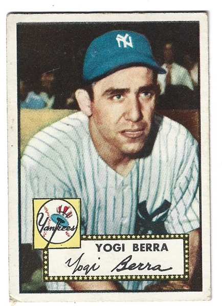 1952 Yogi Berra (HOF) Topps Baseball Card