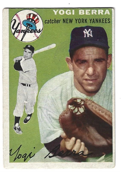 1954 Yogi Berra (HOF) Topps Baseball Card