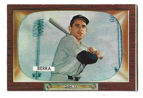 1955 Yogi Berra (HOF) Bowman Baseball Card