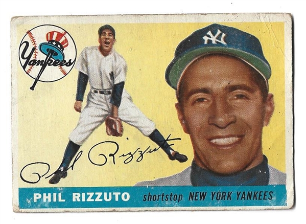 1955 Phil Rizutto (HOF) Topps Baseball Card