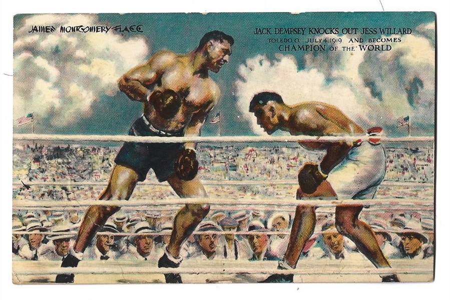 1923 - 1968 Jack Dempsey (Heavyweight Champion) Boxing Memorabilia Lot 