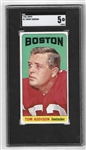 1965 Tom Addison (Boston Patriots) Topps Football Card SGC Graded 5